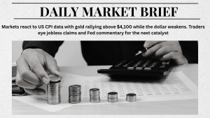 Gold price surges after US CPI data - Daily Market Brief Oct 16 2025